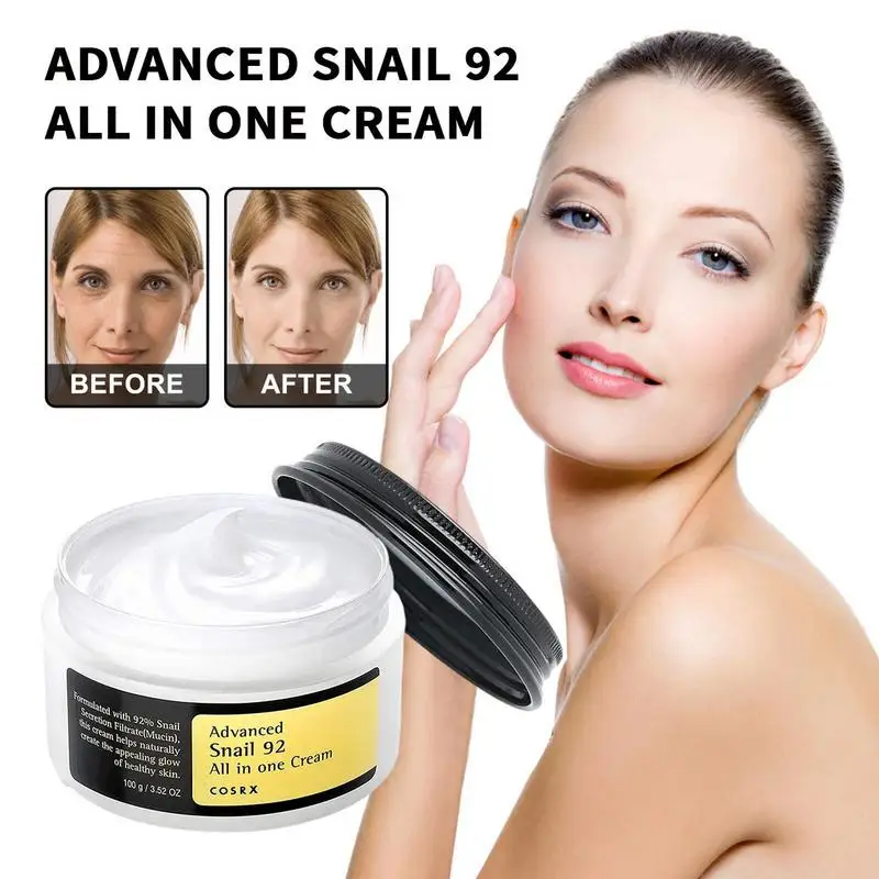 

Snail Face Cream Whitening Face Cream Anti Wrinkles Eye Bags Skin Care Products For Ace Lifting Nourishing Repair Skin Care