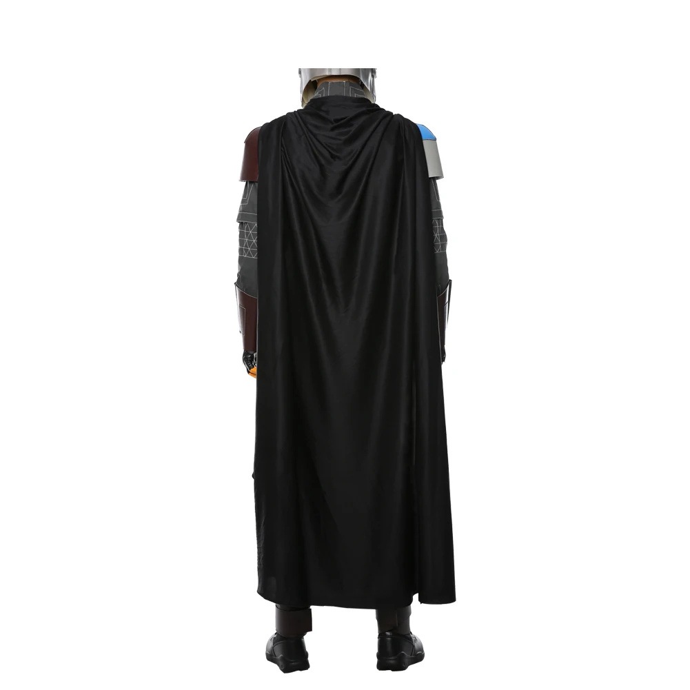 Din Cosplay Djarin Costume Top Pants Cloak Movie Space Battle Outfit Adult Men Women Disguise Role Play Halloween Carnival Suit