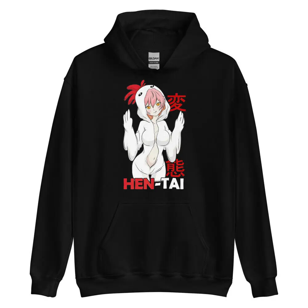 

Hen-Tai Cute Kawaii Otaku Japan Kanji Ramen Anime Manga Gift Hoodie