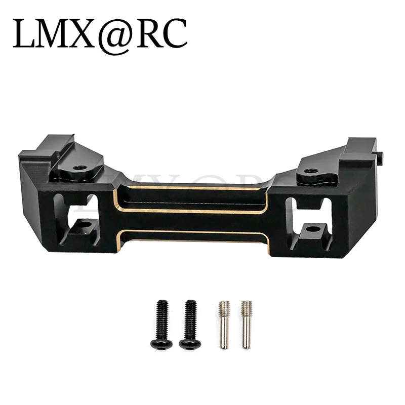 LMX RC Brass Front and Rear Bumper Mount Counterweight for RGT EX86190 EX 86190 LC76 1/10 RC Crawler Car Upgrade Parts