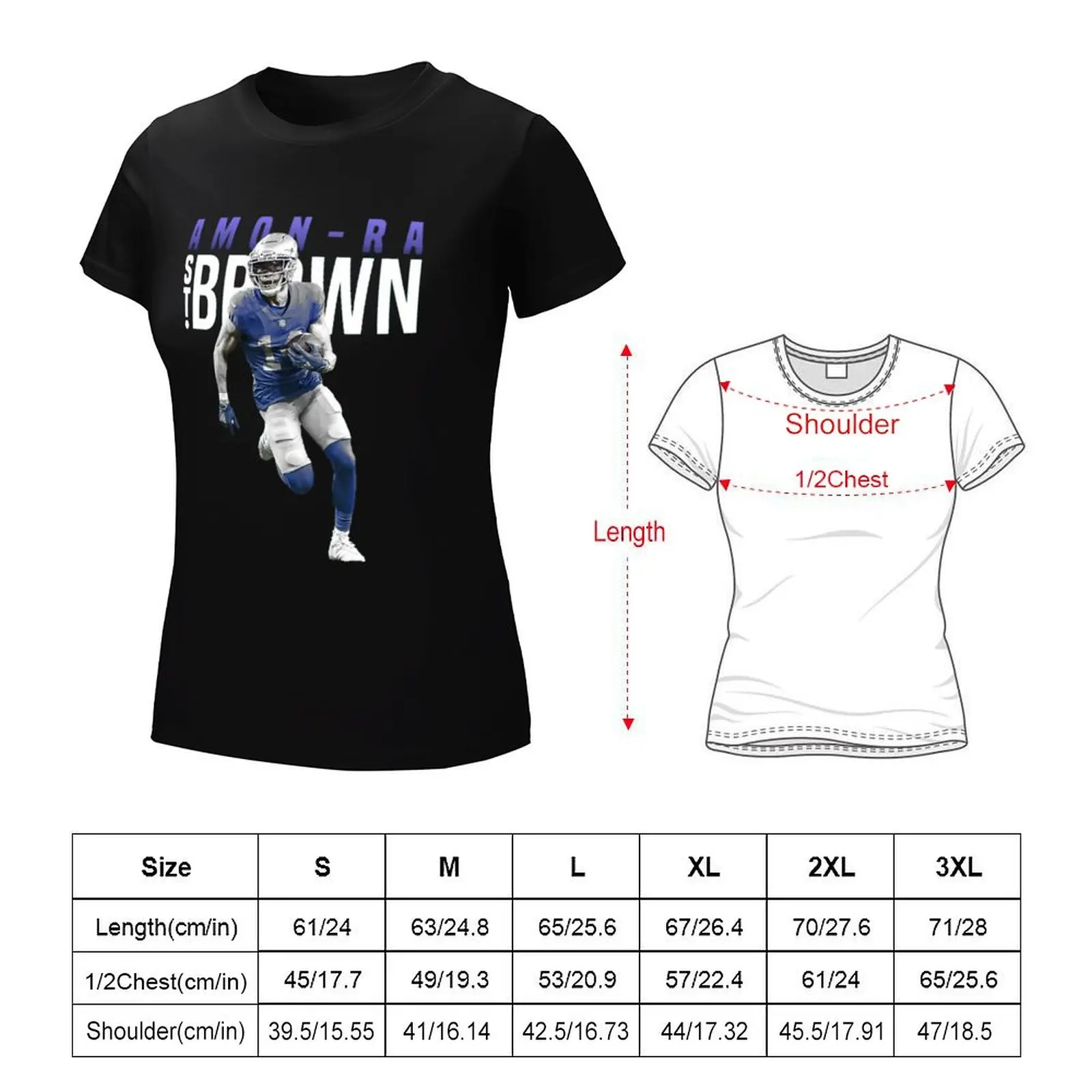 Amon sport Ra sport St. Brown (2) T-Shirt vintage customs Female clothing t-shirt dress for Women long