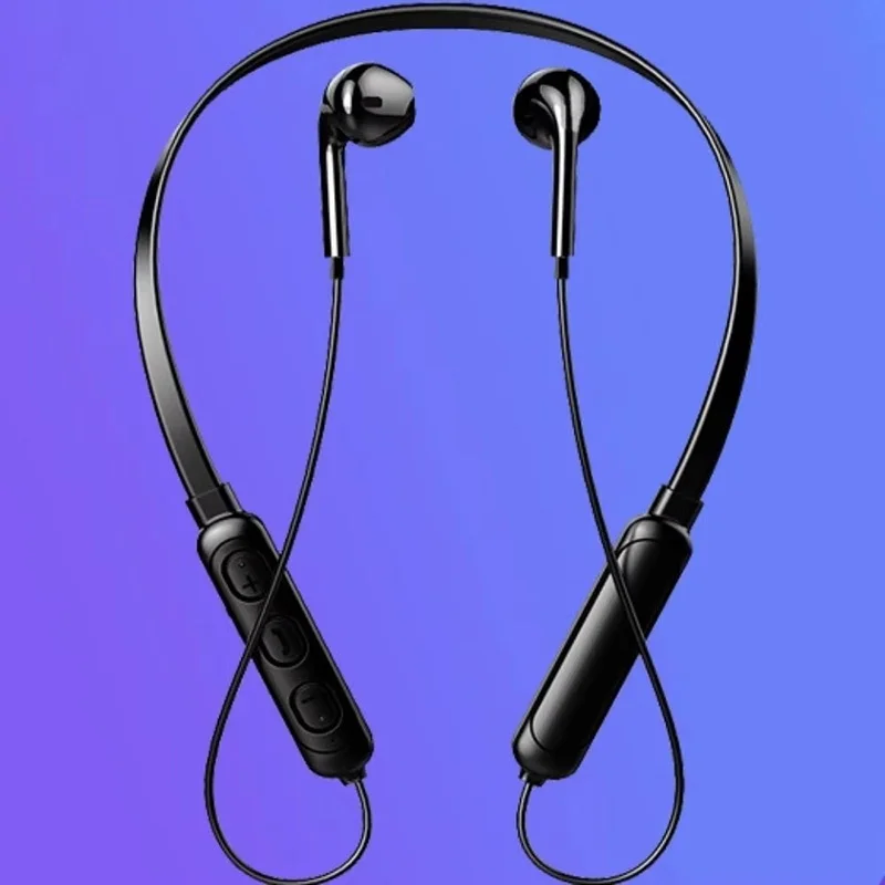 Wireless Neckband Earphones Noise Reduction Sound Comfort Neckband Design For iPhone Xiaomi Huawei Phone Sports Fitness Audio