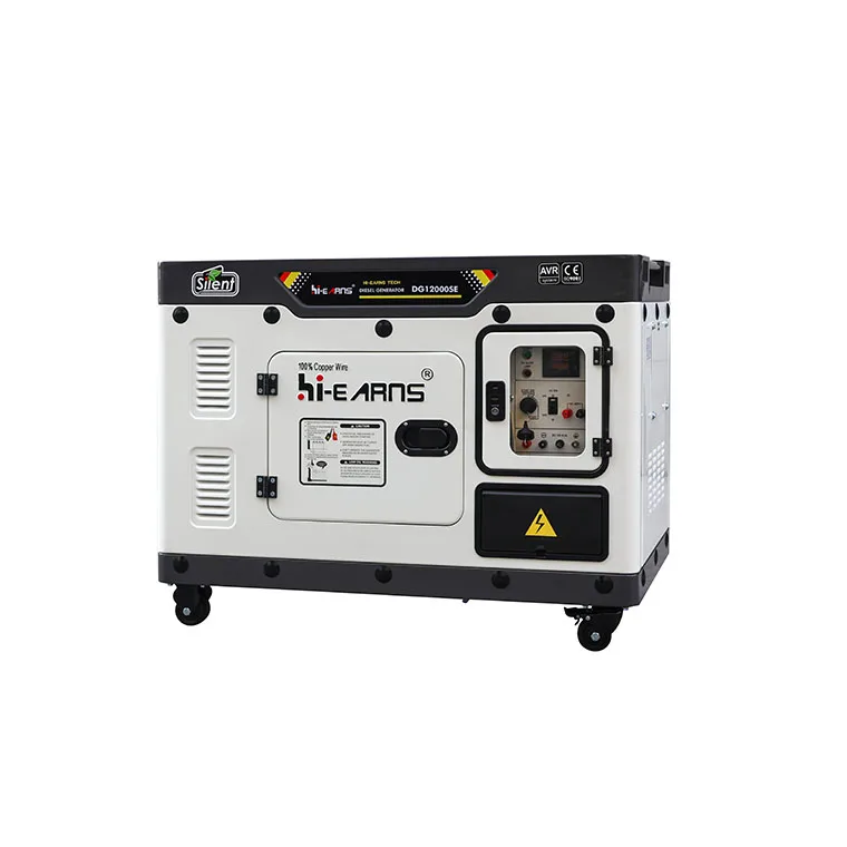 8KW 10KVA Single Phase Electric Start Silent Diesel Generator Silent Portable Diesel Generator for Home