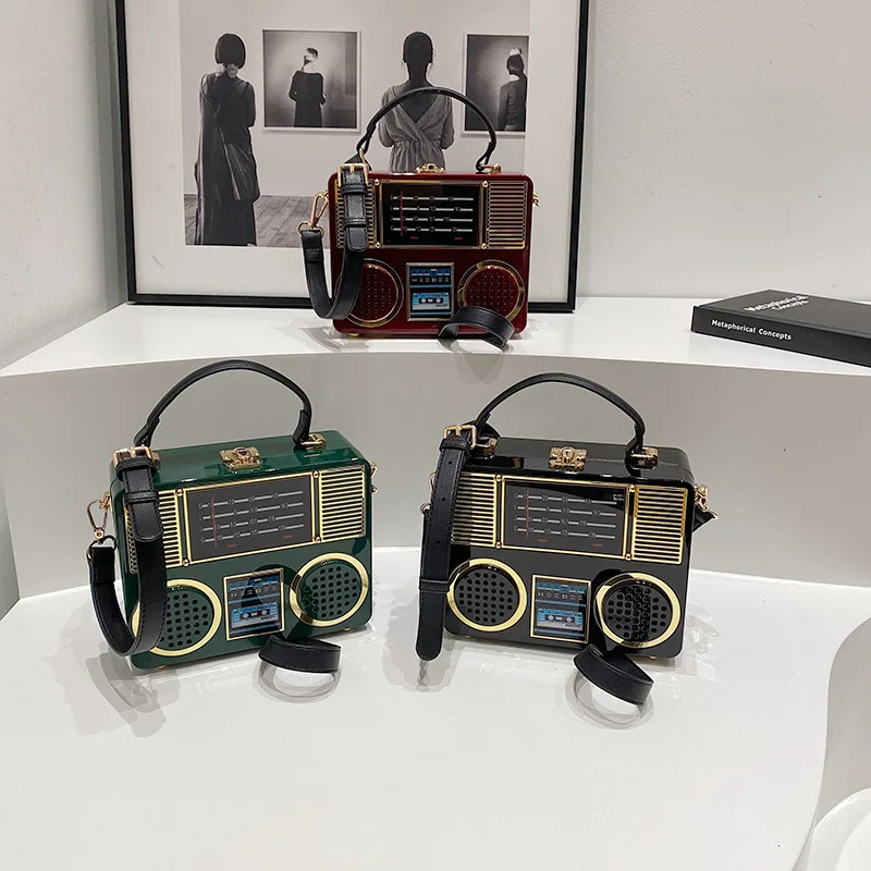 المحافظ وحقائب اليد للنساء الفاخرة مصمم حقيبة كتف كروسبودي شكل مضحك محفظة محفظة مساء حقيبة مأدبة #4