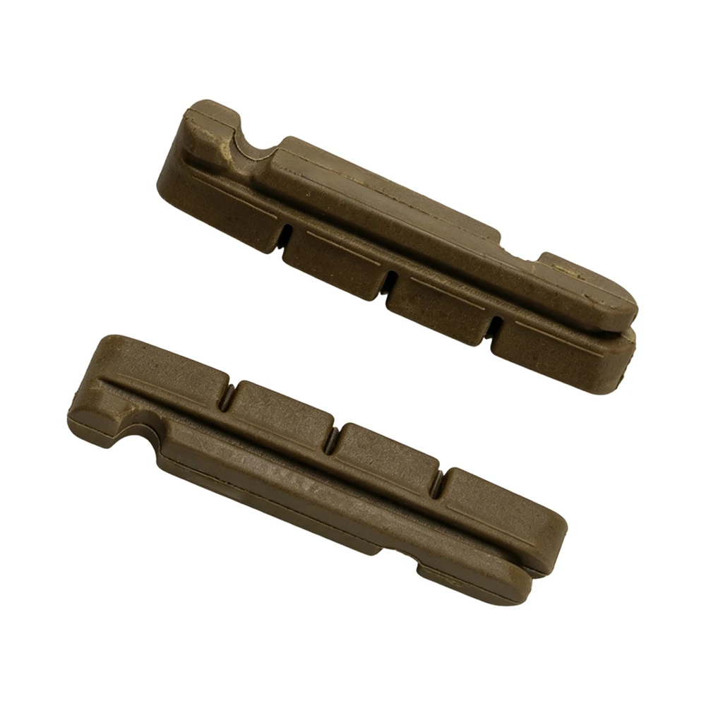 For Carbon Rim Brake Pads for For road Bikes For Cork For Compound For C Type Brake Shoes 5.4 x 0.9 x 1 For Cm Brown 2 Pair