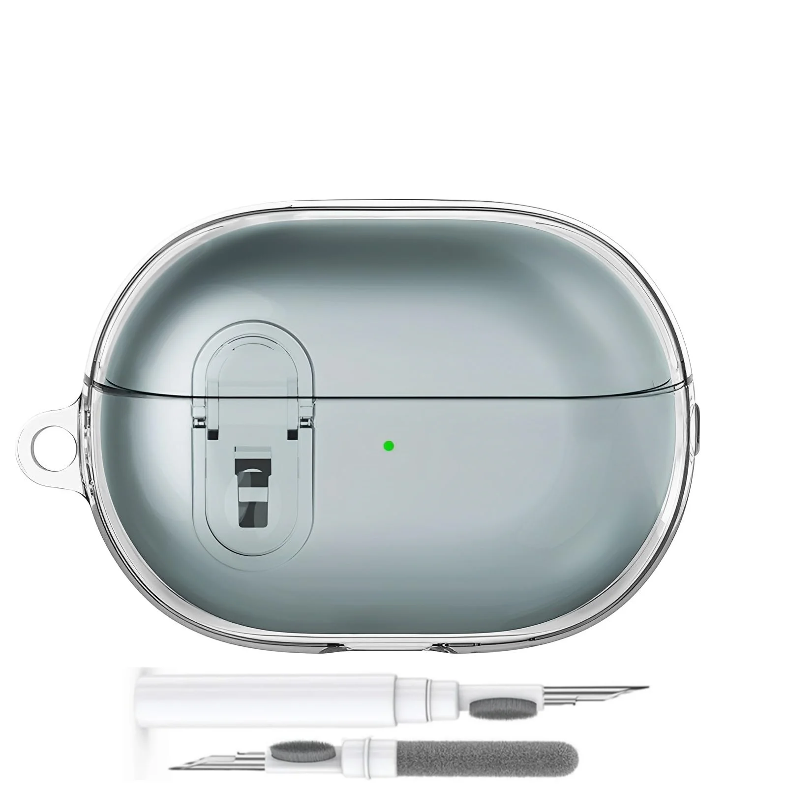 Huawei Freebuds Pro 4（2024）用ケース、安全ロック付き透明イヤホン