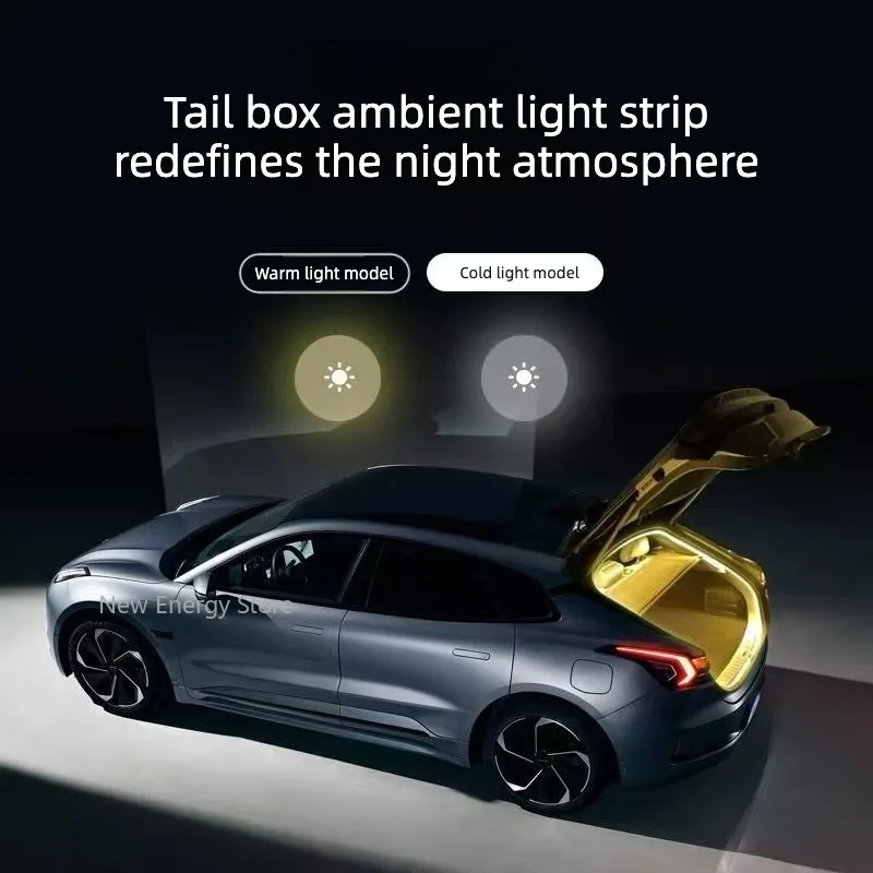 Suitable for Zeekr 7X 001 007GT 009 Trunk Light With Car Trunk Light Induction Lighting Modify Accessories