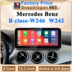 STWEI Qualcomm 8CoreCar Radio Stereo Multimedia For Mercedes Benz B Class W245 W246 Navigation Car Video Player Bluetooth Screen