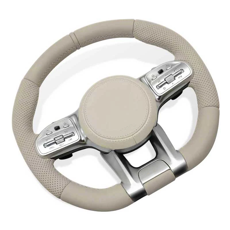 Steering Wheel For Mercedes Benz AMG C190 W117 W166 W177 W197 W205 W213 W216 W217 W218 W222 W253 W257 W463 W464 GLE GLS G63 C63