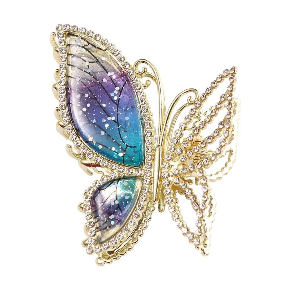 

Headwear Exquisite Metal Girls Barrettes Head Fashion Jewelry Hair Clips Delicate Hairpin Butterfly Hair Claw Hair Accessories
