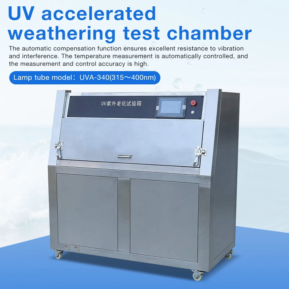 For Laboratory UV Aging test Box Programmable Digital UV Irradiation Weathering Chamber Aging Environment Testing Instrument