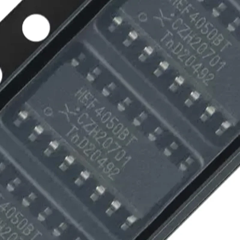10Pcs New Original Hef4050Bt,653 Hef4050Bt Soic-16 6 High Current Output Non-Inverting Buffer Chip