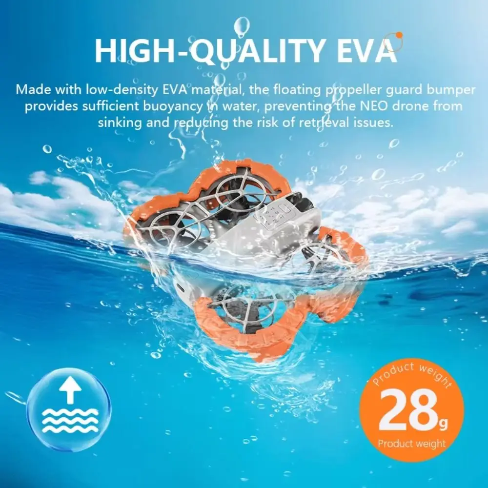 EVA Propeller Guard Cover Anti-Collision Ring Protective Parts Floating Protector Lightweight Portable Propeller Guard Bumper