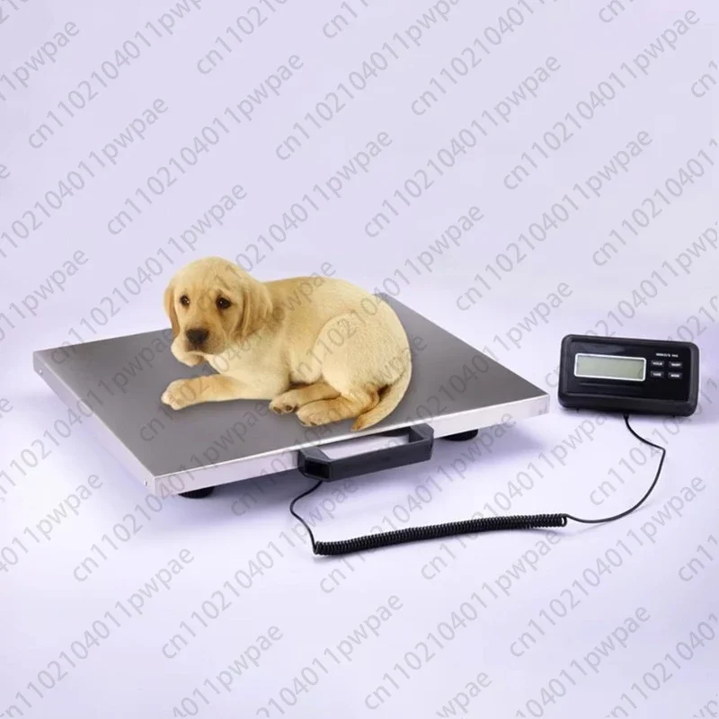Digital Scale 500kg 0.1kg Precision Electronic Animal Weighing Scale With Separate LCD Display Indicator