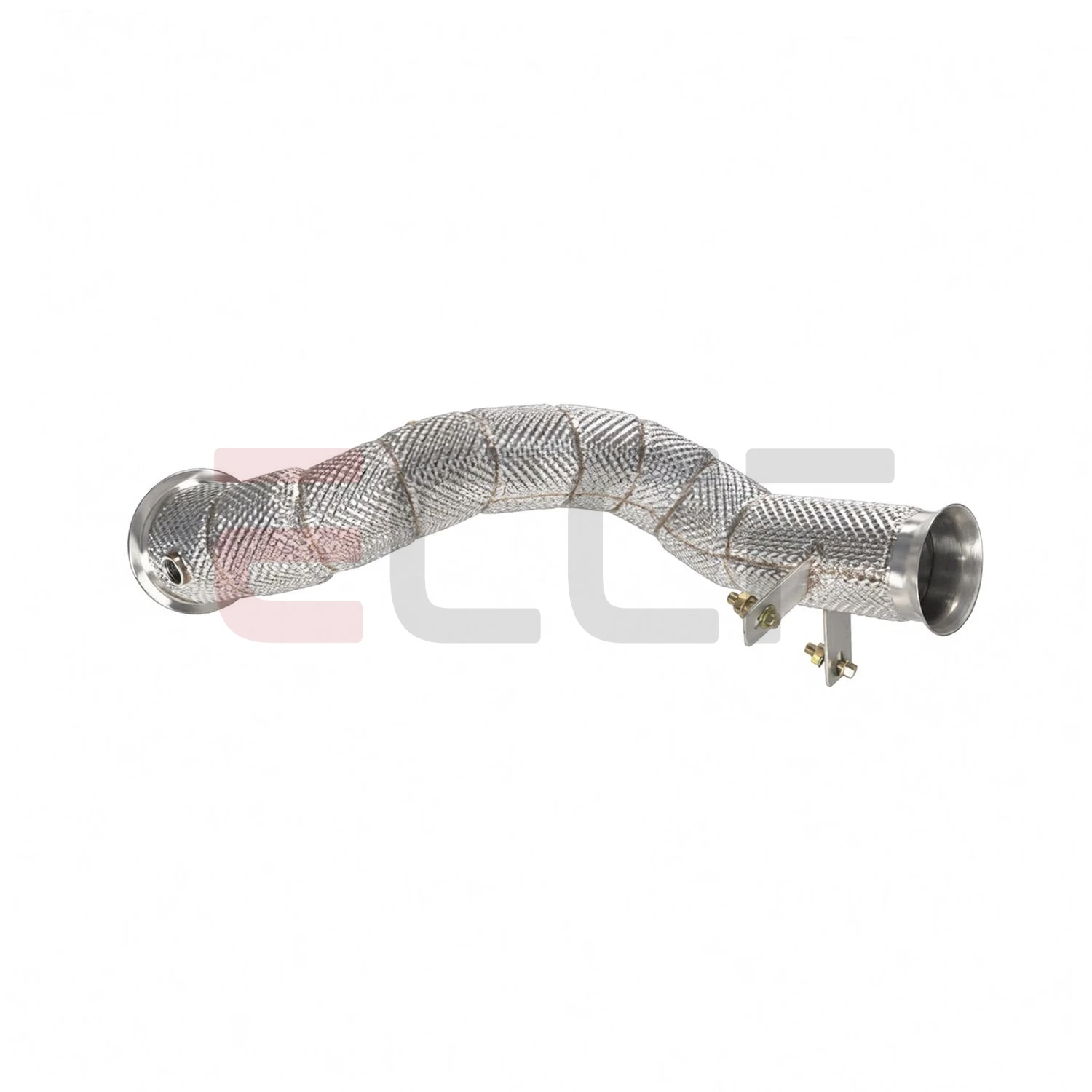Sporty Downpipe With Heat Shield For Mercedes W205 C180 C200 C250 C300 Aggressive Sound Plug and Play Upgrade Performance