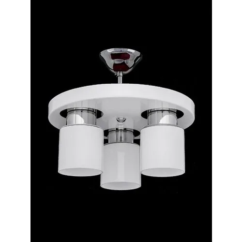 

Sinem Chandelier Oval Modern White Sports 3'lü Chandelier