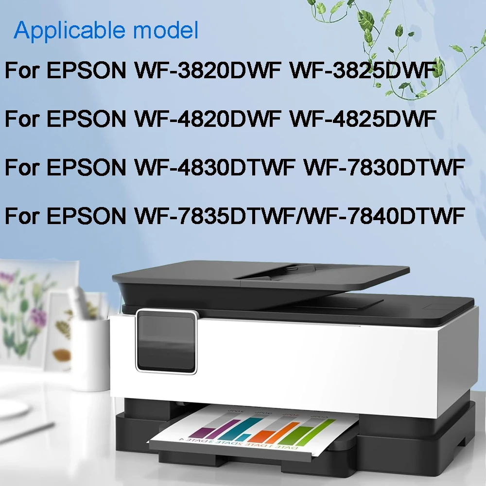 405 for Epson T405 405XL Ink Cartridge Compatible for Epson WF-4825DWF WF-4830DTWF WF-7830DTWF WF-7835DTWF WF-7840DTWF WF-4820