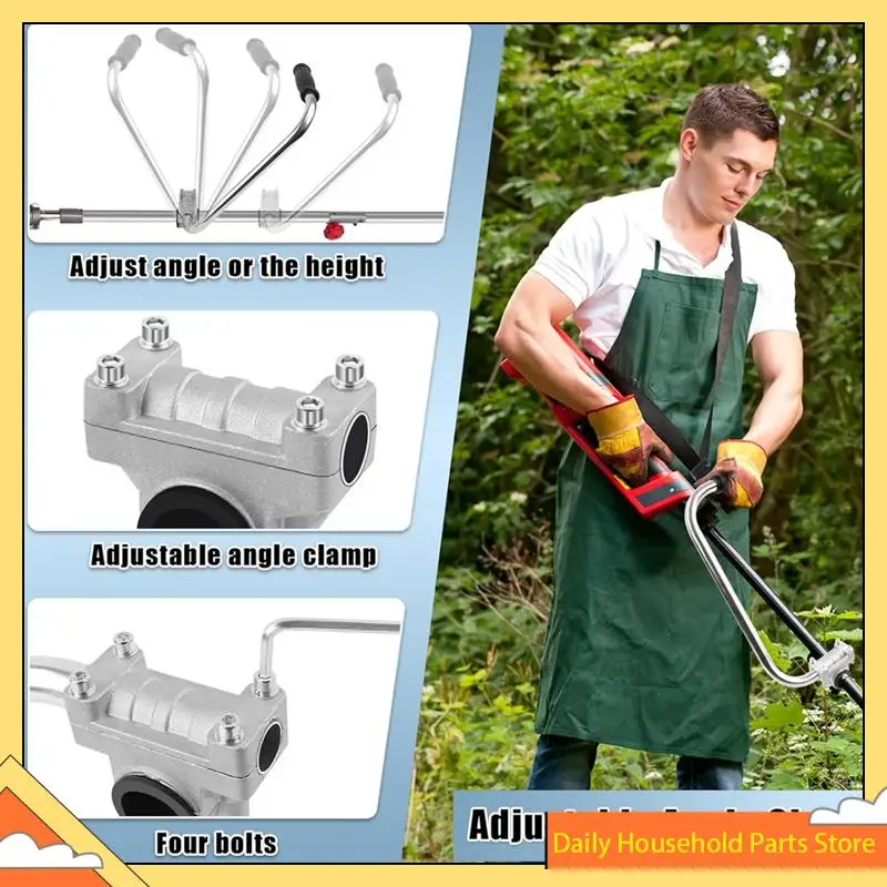 

Ручка для поедания сорняков, ручка триммера для струны, эргономичная ручка триммера Ремень для поедания сорняков с плечевым ремнем ГОРЯЧОЕ!