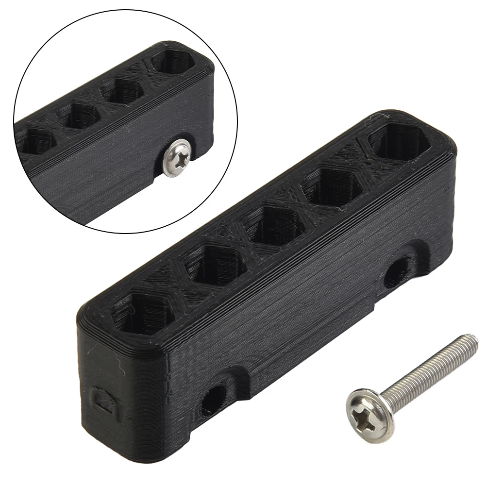 

Magnetic Drill Holder With Screws Kit 5 Bits For Makita 18V Tool 3D Printing 5 Spots Drill Bit Organizer Storage Tools