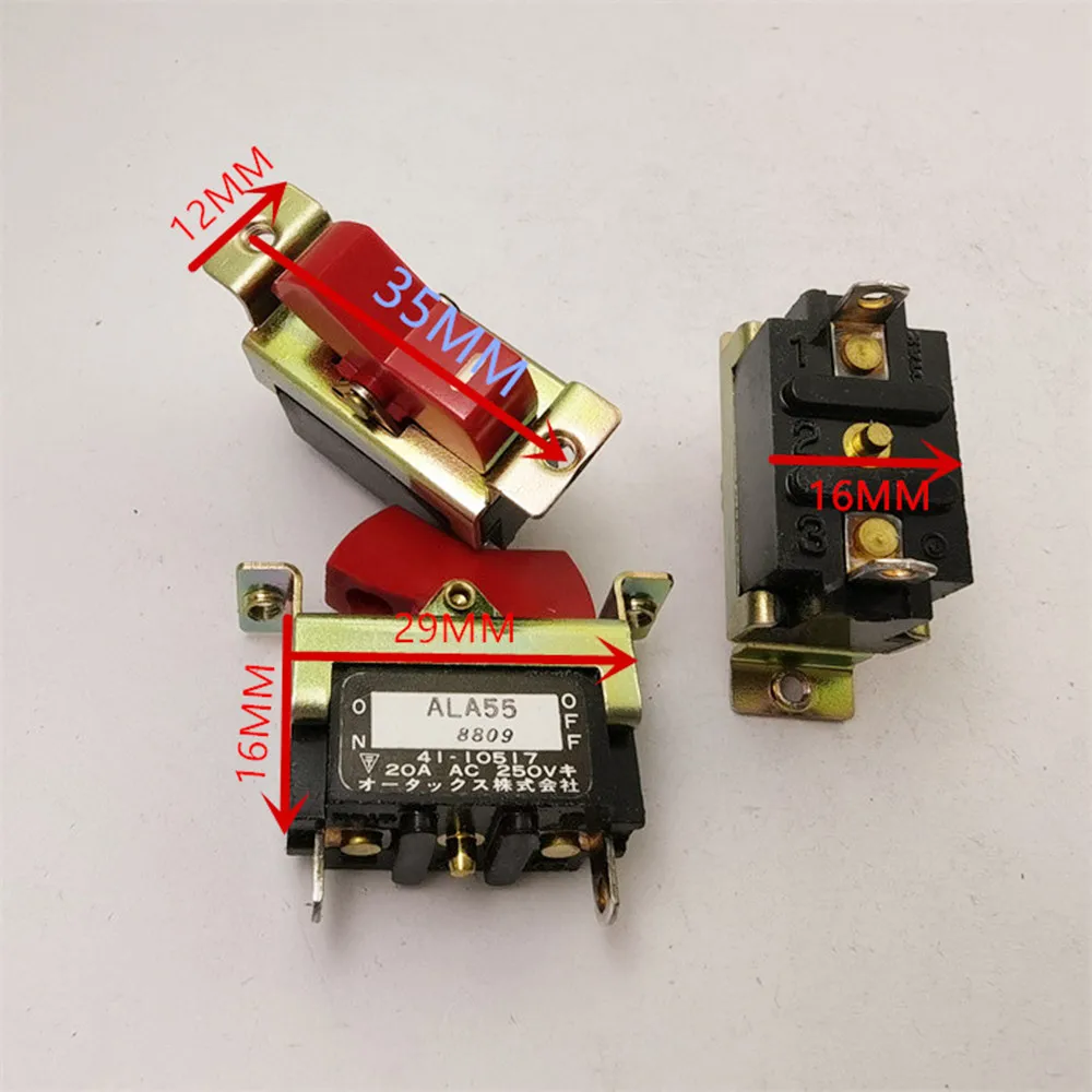 الأصلي الجديد 100% ALA55 ON-OFF 20A AC250V 2pin الروك التبديل