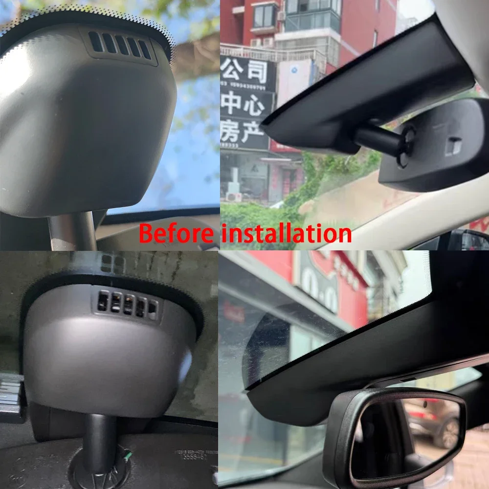 4K 2160P Plug dan Play UHD Dash Cam DVR kamera penglihatan malam untuk Cadillac XT5 XT6 2016 2017 2018 2019 2020 2021 2022 2023 2024