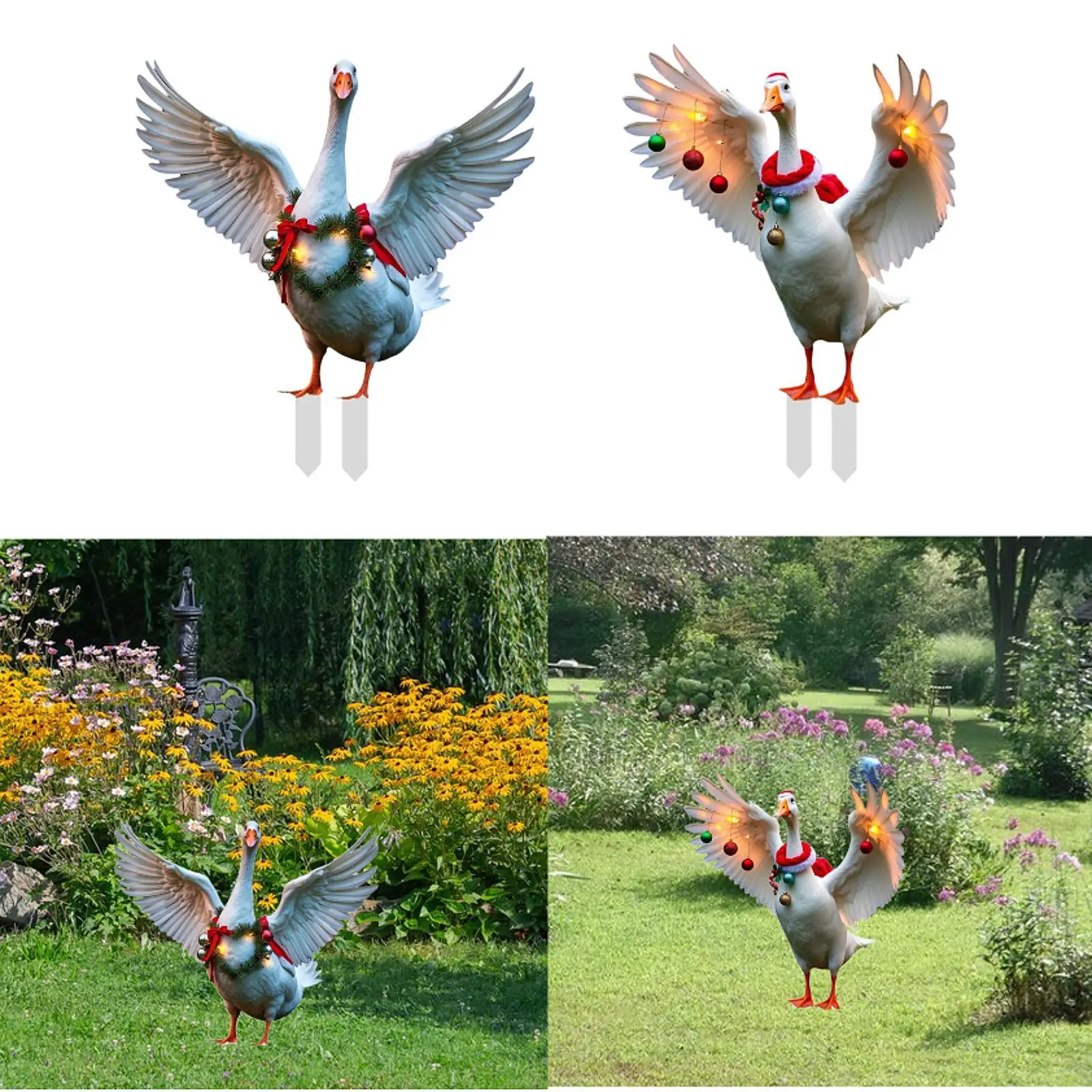 

Yard Fowl Garden Stand Ornament,Yard Art Gift,Acrylic Lawn Ornament,Yard Sign