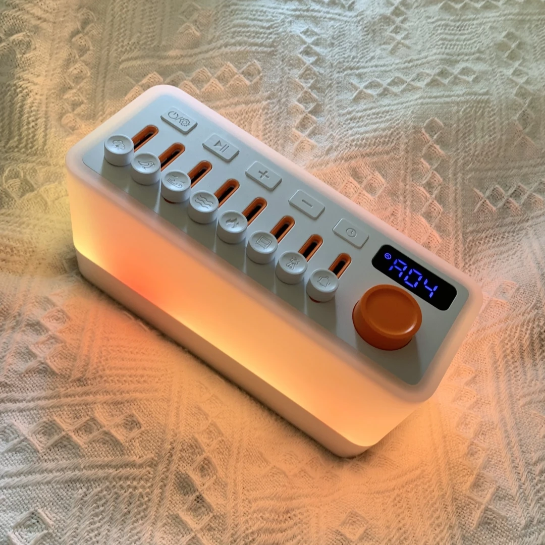 

S660 Bedroom DIY White Noise Smart Sleep RGB Color Nightlight Speaker New Bluetooth Jelly Speaker for Home Product