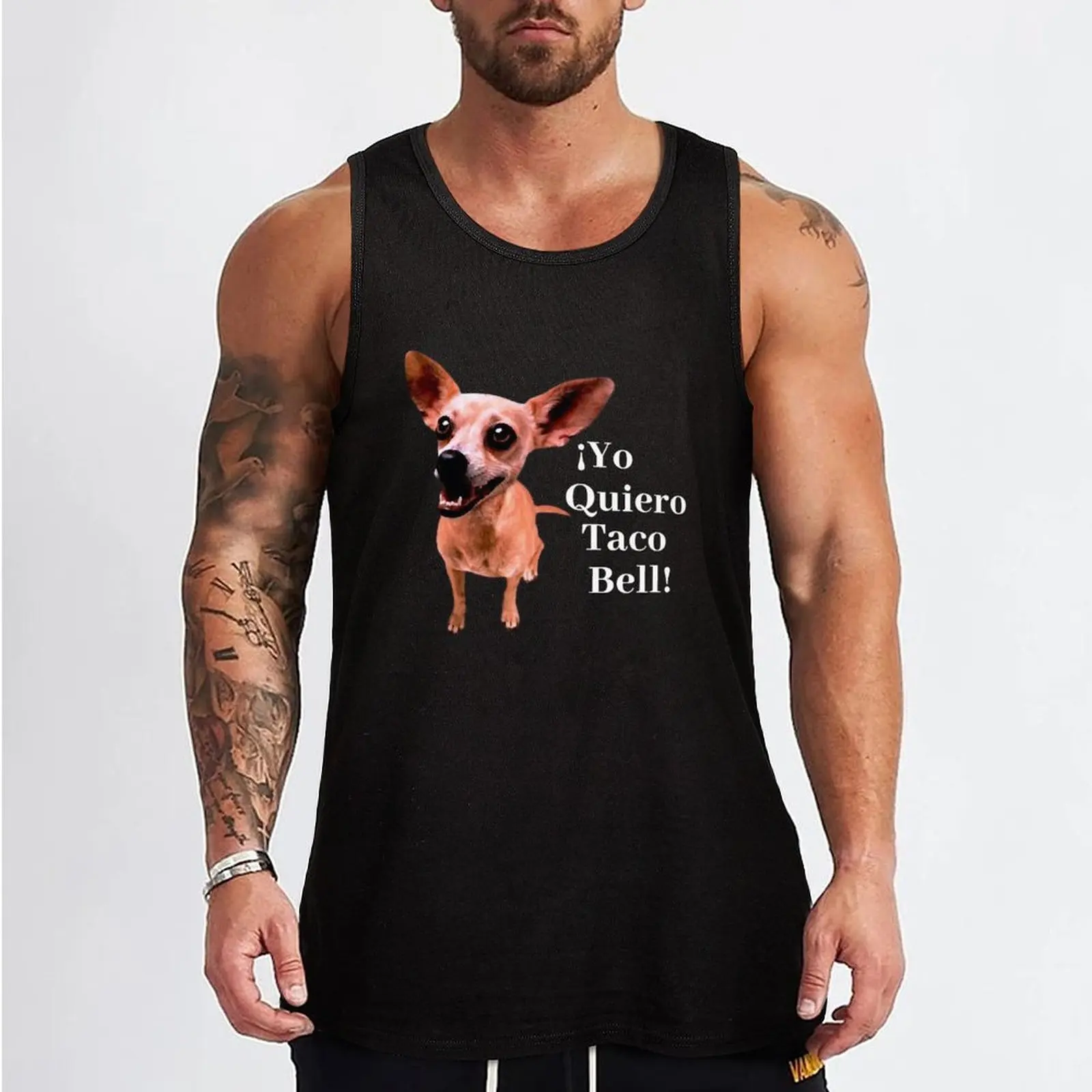 Quiero Taco Bell Tank Top Men's t shirt gym shirt man