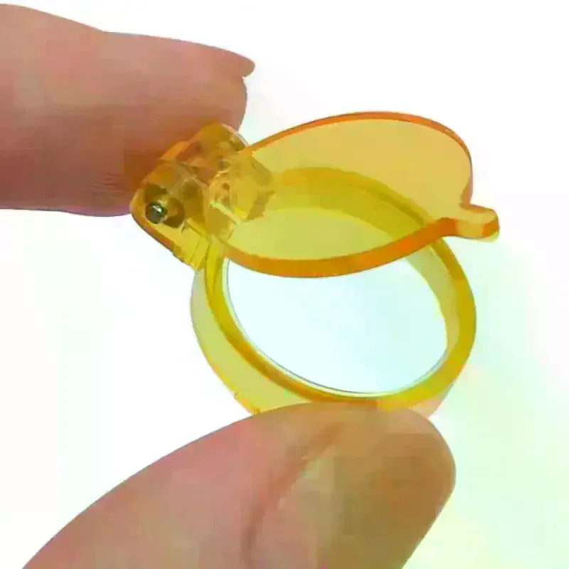 /ACR/1Pcs Dental Loupe Illumination Accessory 12/16/18/20mm Inner Diameter Yellow Filter For LED Dental Headlight Head Lamp