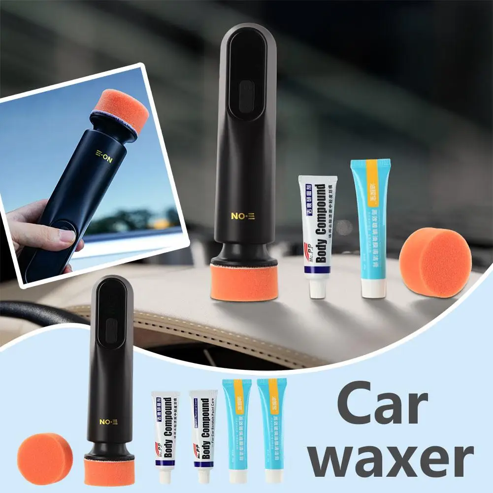 Mini 40W 12000RPM Waxing Polishing Machine Cordless Repairing Windscreen Tool Remove Scratch Polisher Glass Oil Car Film Pa H7G6