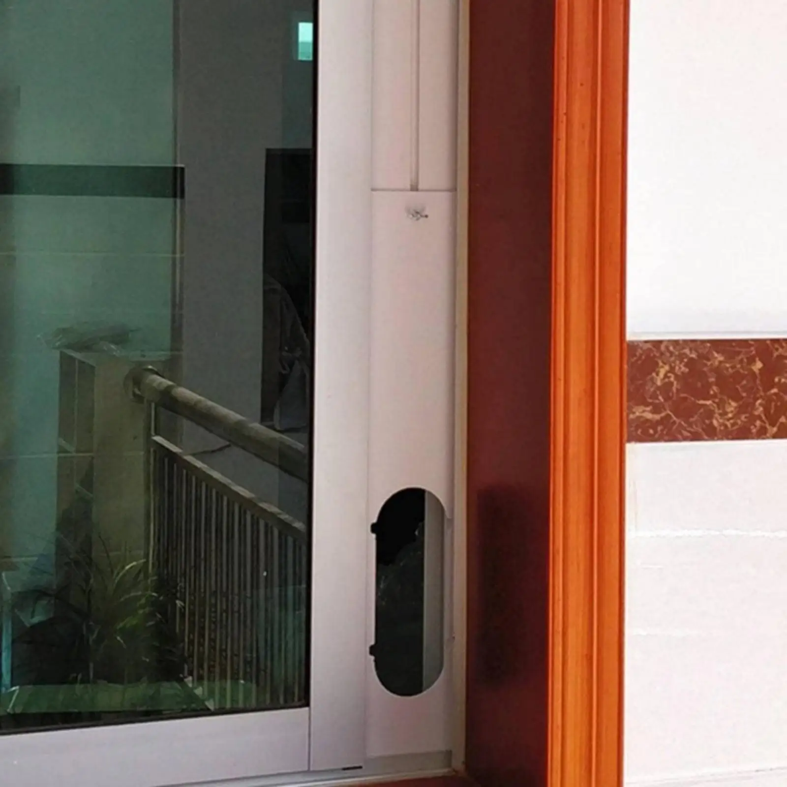2 Pieces Portable Air Conditioner Window Kit Weather-Resistant Hardware Gapclear