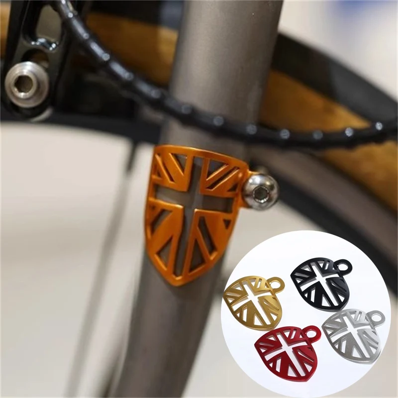 Folding bicycle brake cable protection for brompton anti-friction fork protect