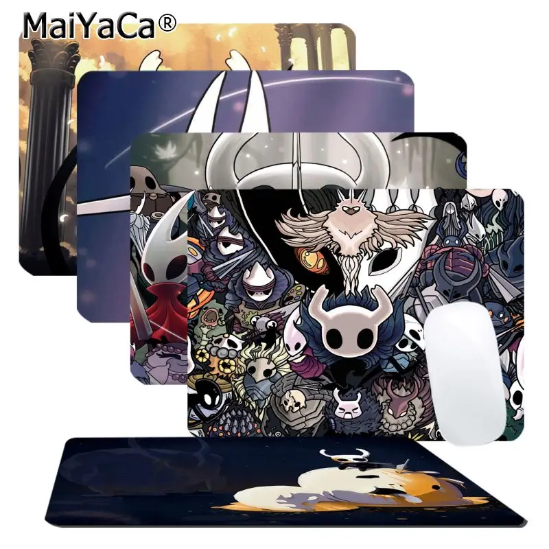 

Hollow Knight Mousepad Rubber Small Thickened Mouse Pad Gaming Keyboard Table Mat Office Supplies Room Decor For PC Mouse Carpet