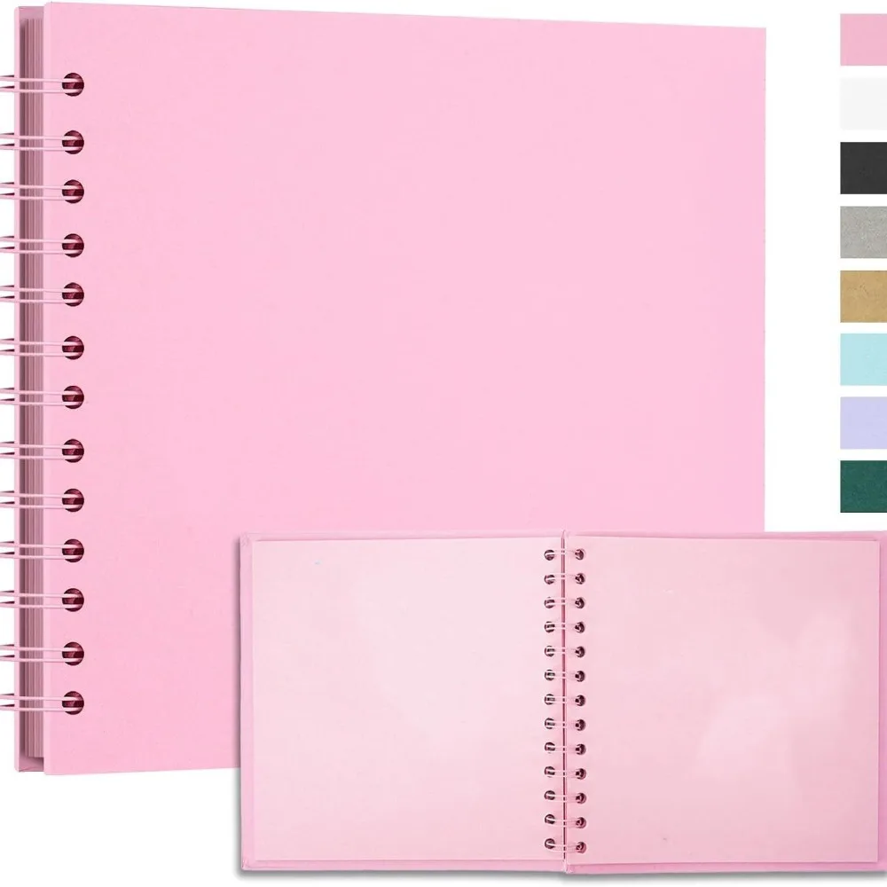 

DIY Handmade Kraft Paper Scrapbook Creative Simple Commemorative Album Multifunction Graffiti Photo Album Family