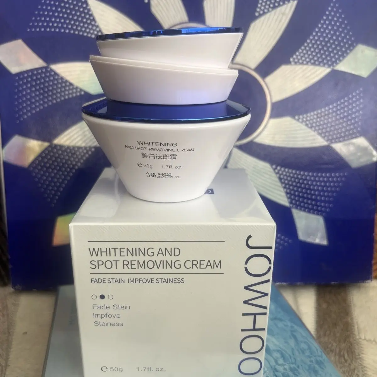 

Brightening Hydration Face Cream 50g - Dark Spot Corrector & Dullness Treatment, Reduces Fine Lines​
