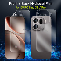 Front / Back Screen Protector For OPPO Find X9 X8 Pro X8s+ Ultra Clear Slim Soft Repairable Hydrogel Film -Not Tempered Glass