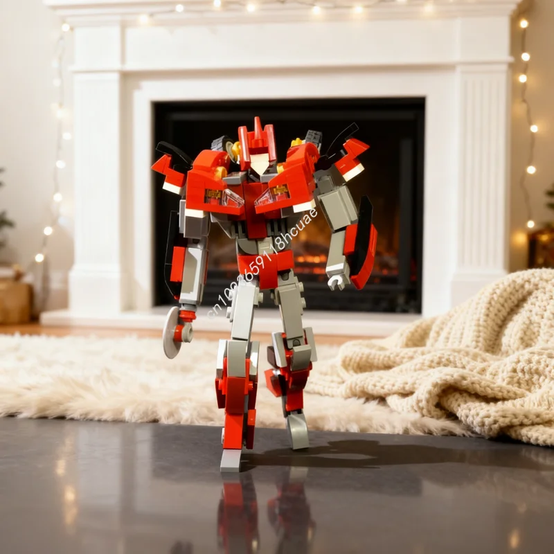 

255pcs MOC Knockout Transformers Prime Icons Model Building Blocks Toys Construction Idea Education Christmas Gifts Brick