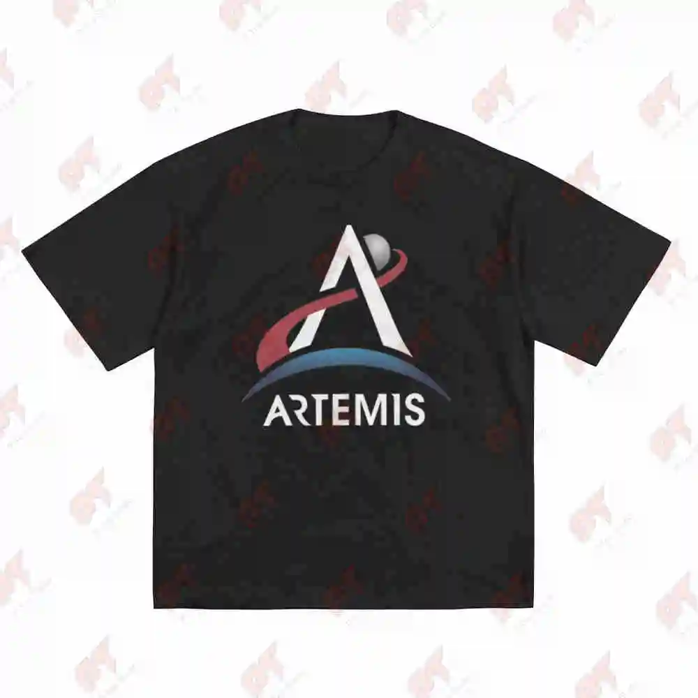 Artemis Return To The Moon Program Space Exploration Short Sleeve Tee 100% Cotton T-Shirt
