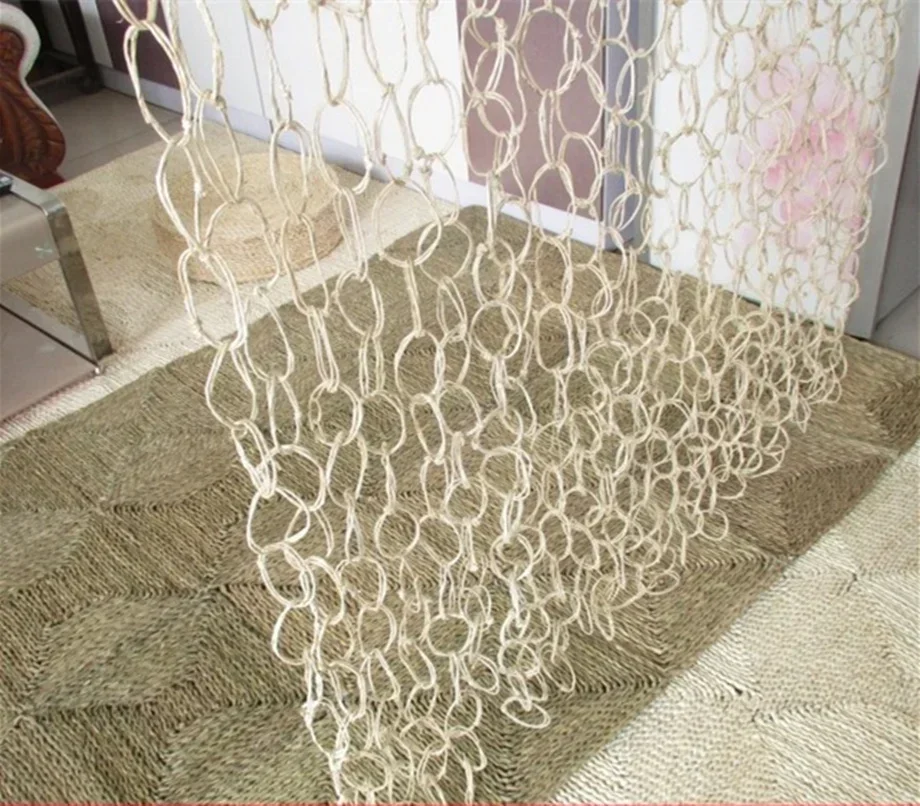 Pure Natural Grass Straw Fur Curtain Window Door Curtain Passage Wedding Backdrop Fly Curtain for Door Bead