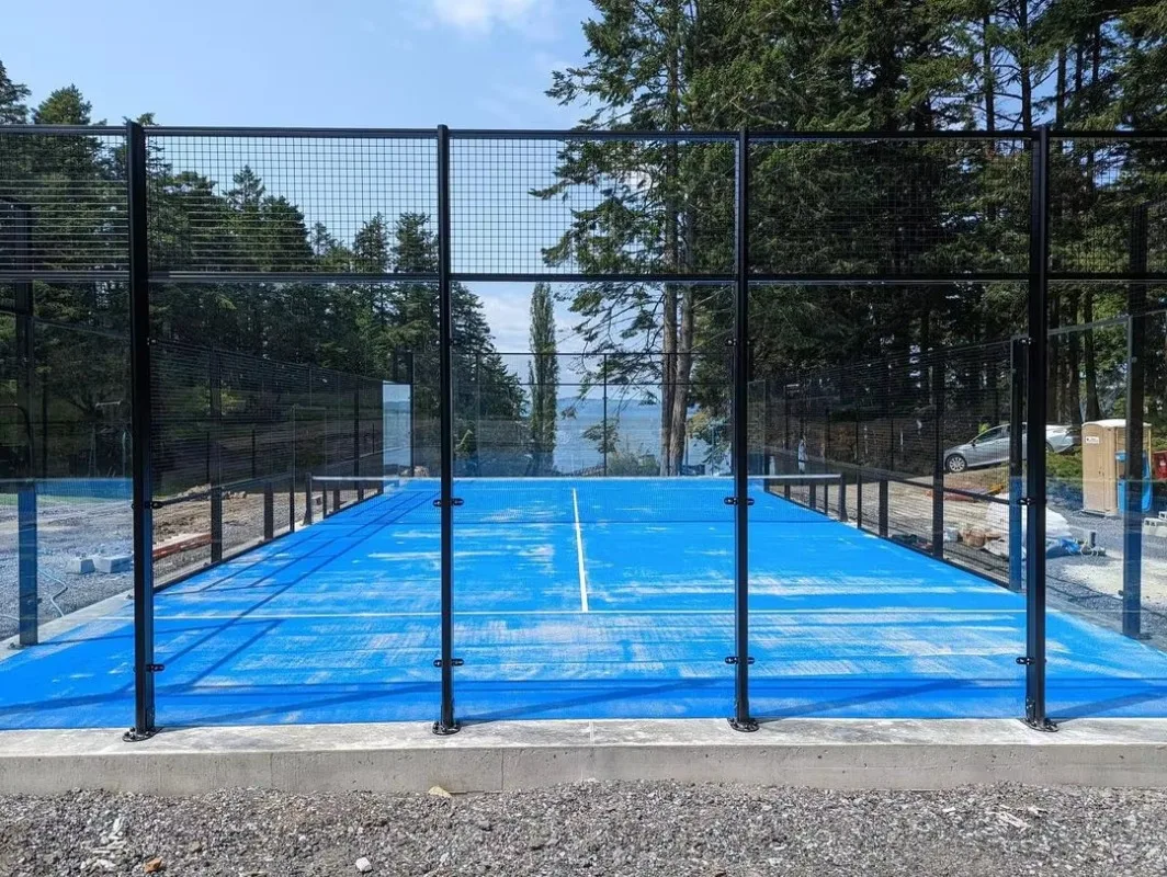 Panoramic Padel Tennis Court 10*20M  Padel Court ( Inquire Shipping fee Before Order)