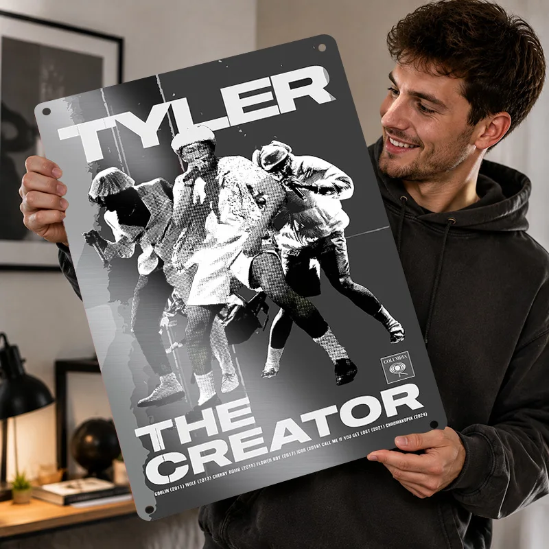 The Creator Printed Posters Customized Metal Sign Premium Cult Film Culture Wall Art Ideal For Media Room Hallway And Viewers