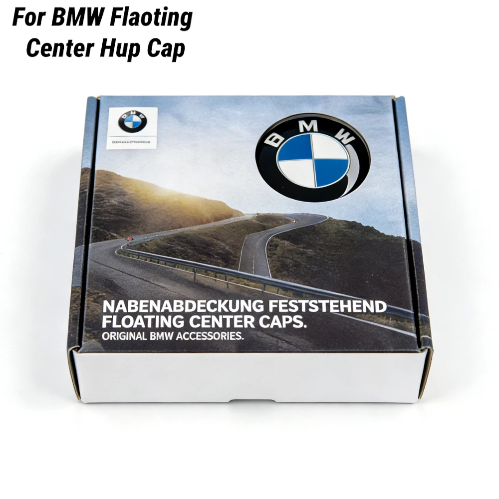 56/68mm BMW hub cover magnetic suspension hub center cover 1 2 3 5 7 series, 1x3x5x6 m2 m3 m4 m5 m6 automobile tire center logo.