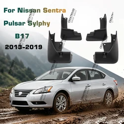 For Nissan Sentra Sylphy Pulsar B17 2013 2014 2015 2016 2017 2018 2019  Fender Mudguard Mud Flaps Guard Splash Flap Mudguards Ca