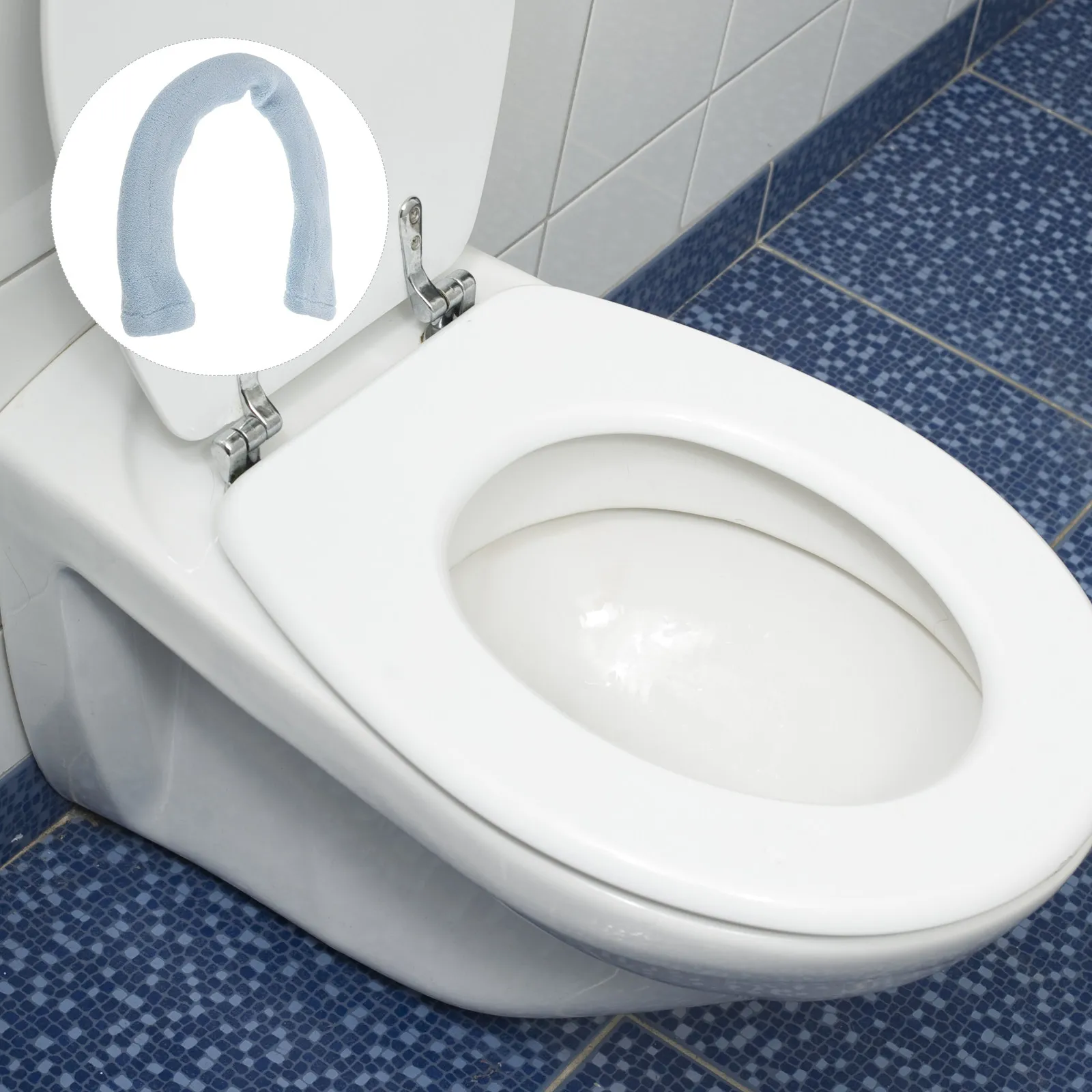 Thick Warm Soft Toilet Seat Cover Most Seats Snap Button Design Easy Use All Season Cold Proof Seat Cushion Mat Pad