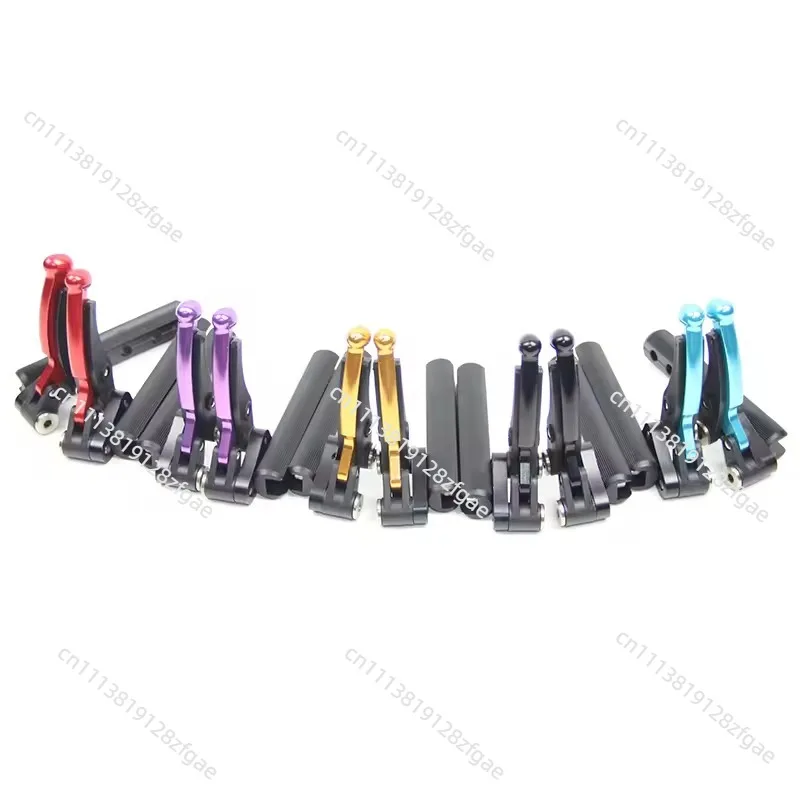 Blue Parts Light Active Brake Aluminum Alloy Wheelchair Hand Brake for Sports Manual Wheelchair Factory Multiple Colors