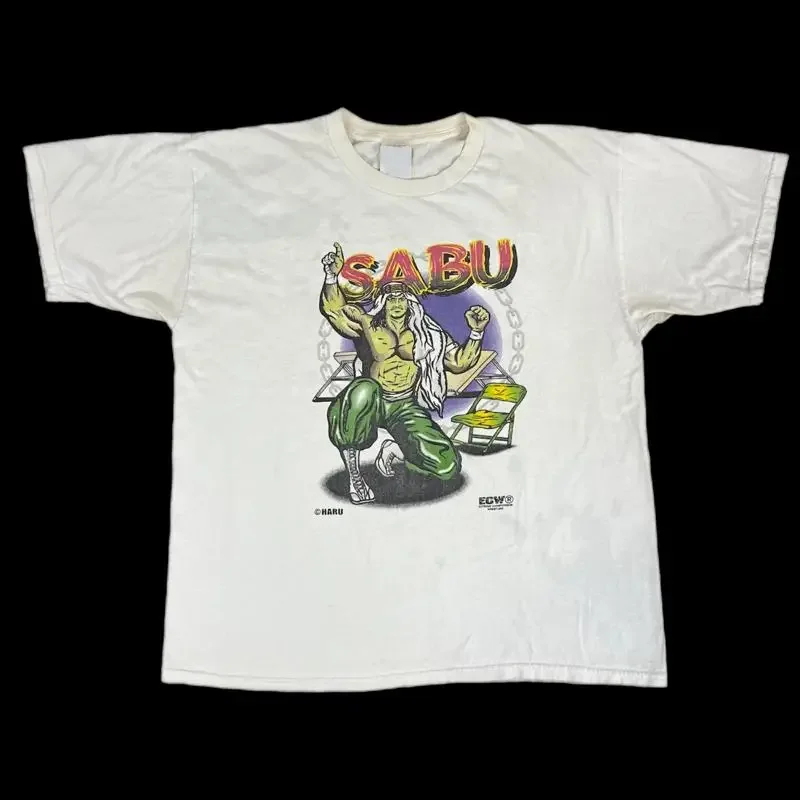 Vintage Ecw Sabu T Shirt Size S 5Xl Homicidal Suicidal Genocidal Reprint