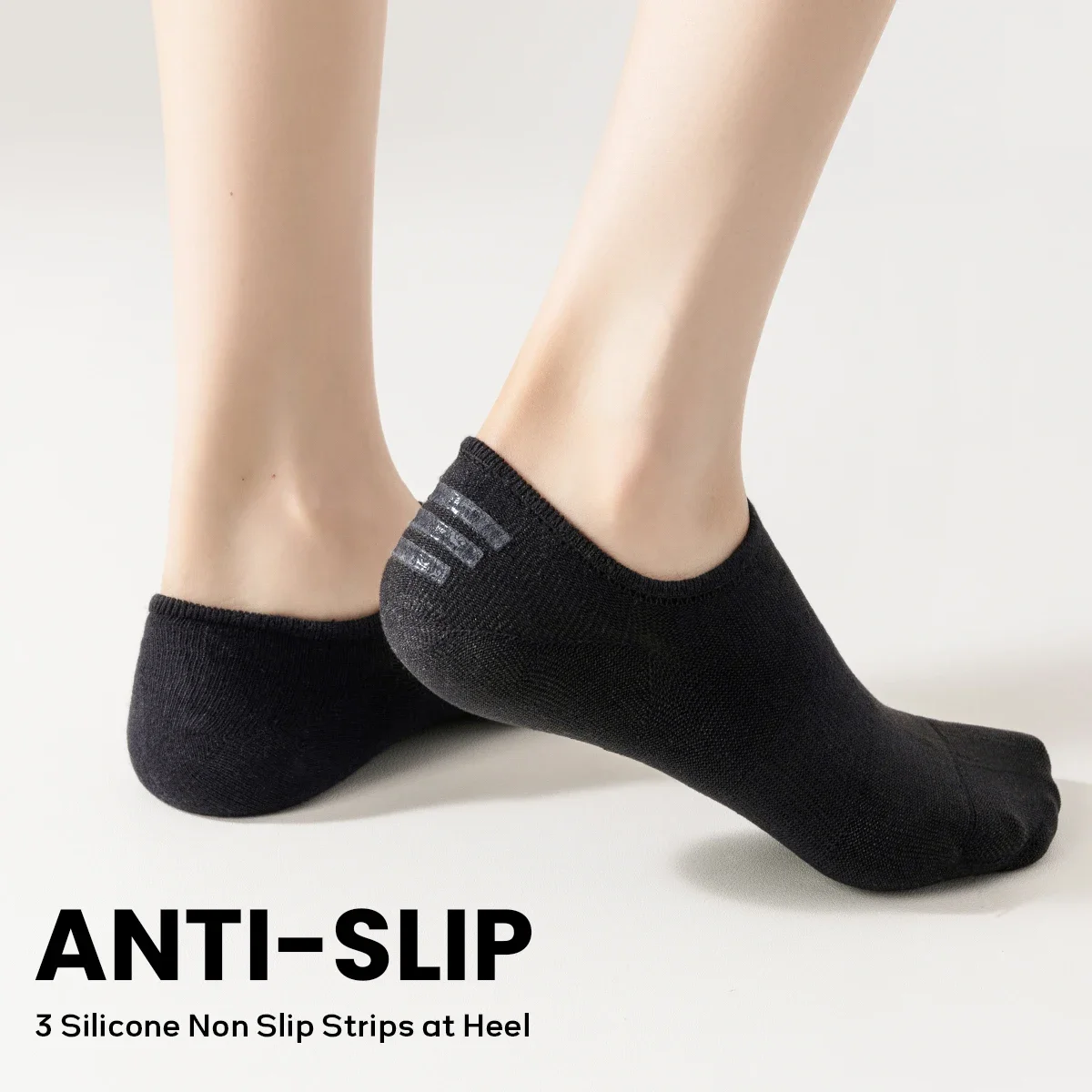 6 Pairs No Show Socks Womens and Mens Low Cut Ankle Short Running Novelty Casual Cotton Invisible Liner Socks With No-Slip Grip