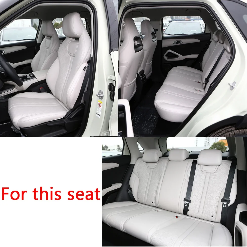 Car Special Seat Cover 5 Seat Full Set For BYD ATTO 2 BYD Yuan UP 2025 Leather Cushion Seat Protective Cover Auto Accessories