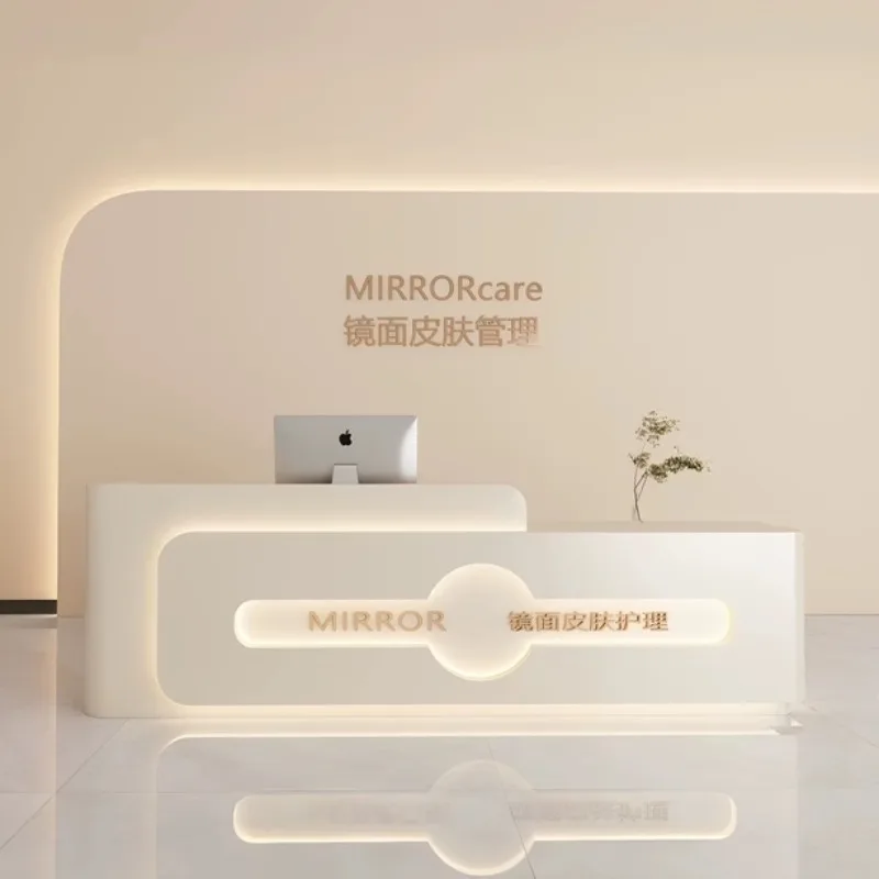 Reception Desks Desks Checkout Receptionist Adult Reception Quality Service Stands Customer Design Escrivaninha Office Furniture