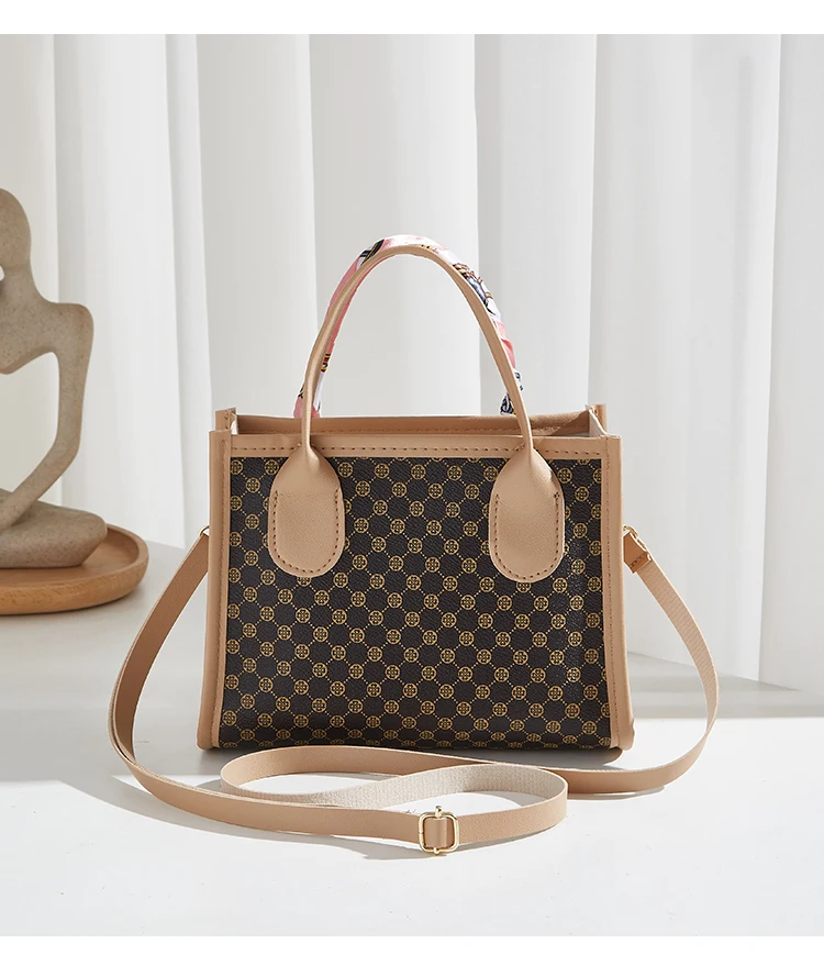 PU-Leder Casual Crossbody-Taschen für Damen Luxus Designer Handtasche Große Kapazität Reise-Schultertasche Sac – Detail 16